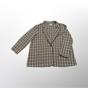 Plaid Blazer